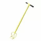 SECURA Gartenkralle und Vertikutierer Handvertikutierer 4 Zinken, höhenverstellbarer Kultivator Erdkralle mit Handgriff Bodenlockerer für Rasen, Beet, Gartenpflege