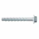 fischer 546391 UltraCut, Galvanisch Verzinkt, 6x60 Sechskant mit angeformter Scheibe