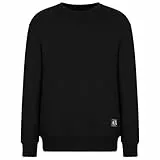Armani Exchange Herren-Sweatshirt 3LZMAF ZJFAZ, Schwarz , L