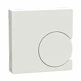 Schneider Electric Merten Smart Home Connected Raumtemperaturregler-Modul, Unterputz, System M, Alexa, Google Home, Zigbee, polarweiss, Artikelnummer MEG5779-0419