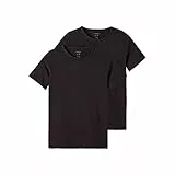 NAME IT Jungen Nkm t-shirt Slim 2p Noos T Shirt, Schwarz, 134-140 EU