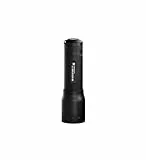 Ledlenser P7 I 2017 I Premium LED Taschenlampe I schwarz I 450 Lumen I bis zu 25 Std. Laufzeit I 300m Leuchtweite I Batteriebetrieben I 3 AAA Batterien enthalten