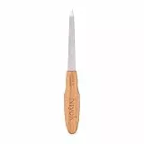 Niyok® Nachhaltige Nagelfeile mit Holzgriff • Doppelseitige Saphirnagelfeile • Beidseitige Nagel Feile mit grober & feiner Seite • Saphir-Nagelfeile • Saphirfeile Nägel • Made in Germany