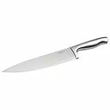 Nirosta Kochmesser STAR, Küchenmesser, Edelstahl, handlicher Griff, Allzweckmesser zum Schneiden, Hacken und Filetieren, handgeschärfte Klinge (Klingenlänge: ca. 20 cm), Menge: 1 Stück