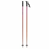 ATOMIC REDSTER Skistöcke I Rot I Größe 125 I Ski-Stöcke mit ergonomischem Griff & 60 mm Pistenteller I Robuste Ski-Poles aus hochwertigem Aluminium I Skistock mit Verstellbarer Schlaufe