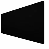 Titanwolf - XXXL Übergröße Mauspad 1600x600mm - Gaming Mousepad Groß - 160x60 cm Tischunterlage Large Size - verbessert Präzision und Geschwindigkeit XXXL - für Logitech Maus und Tastatur - Schwarz