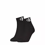 Calvin Klein Socks Ckj Women Quarter 2P Monogram