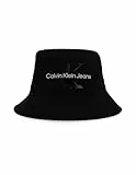 Calvin Klein CKJ Monogram Soft Bucket Hat Black