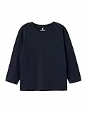 Name IT Jungen Nmmvobbo Top Noos Langarmshirt, Dark Sapphire, 122-128 EU