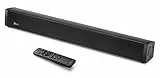 TELE System Soundbar TS5430W Sonic 30W Bluetooth 5.0 – HDMI ARC, AUX, USB – Kompakt, kraftvoller Klang – Für TV & Wohnmobile – Mit Autokabel & Fernbedienung
