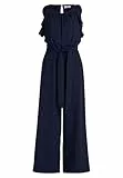 Vera Mont Damen Jumpsuit mit Volant Night Sky,40