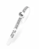 Heartbreaker Ring-Größenmesser I Wiederverwendbarer Ring-Sizer zum Messen der Ringgröße I Hochwertiges Ringmaßband für Ringgrößen 41–76 I Ringmesser Finger aus flexbilem Kunststoff