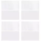 Warnhinweis Aufkleber Set, 4er Sicherheitsschilder, PVC Material, Für Supermarkt Office Schule - Auffällige Warnhinweise, Einfache Anbringung, Schutz Vor Kreuzinfektionen (B)