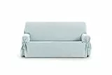 Eysa Levante Sofa Überwurf, Baumwolle, Aquamarine, 3-Sitzer. Gültig 180-230cm