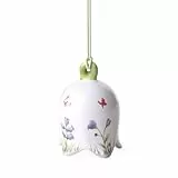 Villeroy & Boch 'New Flower Bells Ornament Glockenblume, Porzellan, Grün/Gelb, Glöckchen