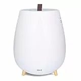 Duux Tag 2 Luftbefeuchter Ultraschall Für Eine Gesunde Raumluft - 10h Arbeitszeit Air Humidifier Zum Wohlfühlen - 2,5L Raumluftbefeuchter Bis zu 30m² - Luftbefeuchter Schlafzimmer Weiß