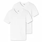 Uncover by Schiesser - Unterhemd/Shirt Kurzarm - 2er Pack (XL Weiß)