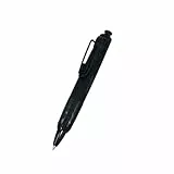 Tombow AirPress Kugelschreiber mit Drucklufttechnik, vollschwarz, wetterfest, ergonomisch & ideal für Outdoor [BC-AP12]