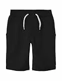 NAME IT Jungen NKMVERMO Long SWE UNB F NOOS Shorts, Black, 152
