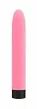ORION Vibrator für Frauen mit Batterie – klassischer Massagestab aus Hartplastik, stufenlos regulierbar per Drehregler, handlich, rosa/pink, batteriebetrieben