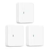 X-Sense Smart Türsensor, Sicherheitskit AS05/AS08 Zubehör, mit austauschbarer Batterie, kompatibel mit Alexa, für Verschiedene Türen und Fenster in Wohnungen, Schlafsälen SDS0A, 3er Set