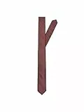 SELECTED HOMME Herren Slhplain Tie 5cm Noos B Krawatte, Rum Raisin, Einheitsgröße EU