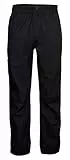 killtec Herren Regenhose mit durchgehendem Reissverschluss, packbar - KOS 20 MN PNTS, schwarz, M, 38282-000