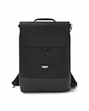 LARKSON Rucksack Damen Schwarz - Nina - Damen Rucksack mit 16 Zoll Laptopfach für Uni, Arbeit & Reise - Backpack Tagesrucksack Mittelgroß - Wasserabweisend
