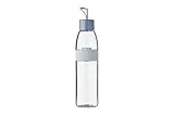 Mepal - Wasserflasche Ellipse - Wiederverwendbare Trinkflasche - Auslaufsichere - Geeignet für kohlensäurehaltige Getränke - BPA-frei - 700 ml - Nordic blue
