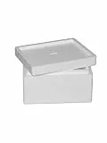 IHR FACHGESCHÄFT KLAASSEN Thermobox 2,4 L, Styroporbox/Eisbox für Essen, Getränke & temperaturempfindliche Ware, Isolierbox aus Styropor mit Deckel, Maße: 24x20x15,5 cm, Wandstärke: 3 cm