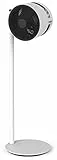 BONECO Ventilator F230 I Standventilator I höhenverstellbar bis 121cm I 4 Leistungsstufen I Neigungswinkel verstellbar (weiß), Weiss