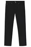 BOSS Herren Re.Maine BC-C Maine Regular-Fit Jeans aus bequemem Stretch-Denim in Stay-Black Schwarz003 34/34
