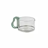 FACKELMANN 2060850 Kaffeekanne, kompatibel mit Philips Kaffeemaschine 444, Glas, Kunststoff, 10 Tassen