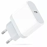 USB C Adapter, 20W USBC Netzteil für iPhone 15/15 Pro/15 Pro Max/15 Plus 14 13 12 11 SE XR XS SE, AirPods, Lynban Handy Ladegerät Charger Schnellladegerät Stecker Ladestecker Netzstecker Ladeadapter