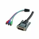 DIGITUS - DVI-I Anschlusskabel DVI 24+5 - 3xRCA Ferrite - Kabel