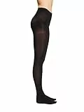 ESPRIT Damen Strumpfhose Shaping 80 DEN W Ti blickdicht mit Shapingeffekt 1 Stück, Schwarz Black 3000, 36-38