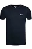 Armani Exchange Men's Short Sleeve Micro Milano/Ny Logo T-Shirt, Navy, L