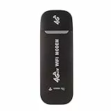 VBESTLIFE Tragbarer 4G-LTE-USB-WLAN-Router Mit SIM-Kartensteckplatz, 150 Mbit/s Dongle, Unterstützung für 10 Benutzer, LTE FDD B1 B3 B5