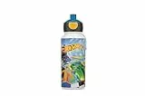 Mepal - Trinkflasche Pop-up Campus - Wasserflasche - Auslaufsichere Flasche für die Schule - Wiederverwendbar - BPA-frei & Spülmaschinenfest - 400 ml - Hot Wheels