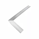 Stanley Schreinerwinkel (gerippter Aluminiumgriff, Edelstahlblatt, 45° Winkel) 1-45-687, 200 x 400 mm