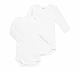 Petit Bateau Unisex BabyGestreifter Body mit langen Ärmeln (2er Pack) , Variante 1, 24 Monate