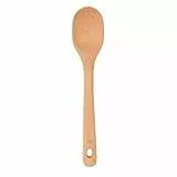 OXO Good Grips großer Holzlöffel mit natürlichem Öl-Finish – Küchenlöffel zum Umrühren und Servieren für Kochgeschirr mit Antihaftbeschichtung