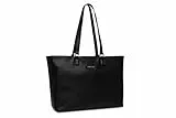 Replay Damen Tote Bag Tasche aus Kunstleder, Black 098 (Schwarz), Onesize