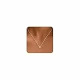 ZHESHY Goldkette Damen Halskette 14k Vergoldete mit Geburtsstein Anhänger Kette Gold Kleeblatt Wasserfest Verstellbare Goldene Kette für Frauen Freundin Mädche Goldschmuck Geburtstag Geschenk