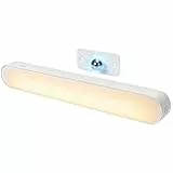 JRXH LED Schminktisch Beleuchtung, 4000mAH Wiederaufladbar Spiegel Beleuchtung Ohne Kabel, Abnehmbare 360°Drehung Spiegellampe