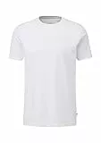 QS Herren 2143874 T-Shirt, weiß, XL