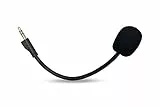 Ersatz-Spielmikrofon für Logitech G Pro X & G Pro Gaming Headset auf PS4 PS5 Xbox One PC, abnehmbares 3,5-mm-Boom-Mikrofon