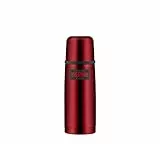 THERMOS LIGHT & COMPACT BEVERAGE BOTTLE 0,35l, cranberry red, Thermosflasche Edelstahl, Isolierflasche rot mit Trinkbecher, 12 h heiß / 24 h kalt, spülmaschinenfest, absolut dicht, BPA-frei