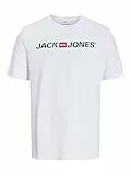 JACK & JONES Herren JJECORP Logo Tee SS Crew Neck NOOS T-Shirt (weiß, XXL)