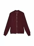 VERO MODA Damen Vmcoco L/S Bomber Ga Noos Kurzjacke, Winetasting, M